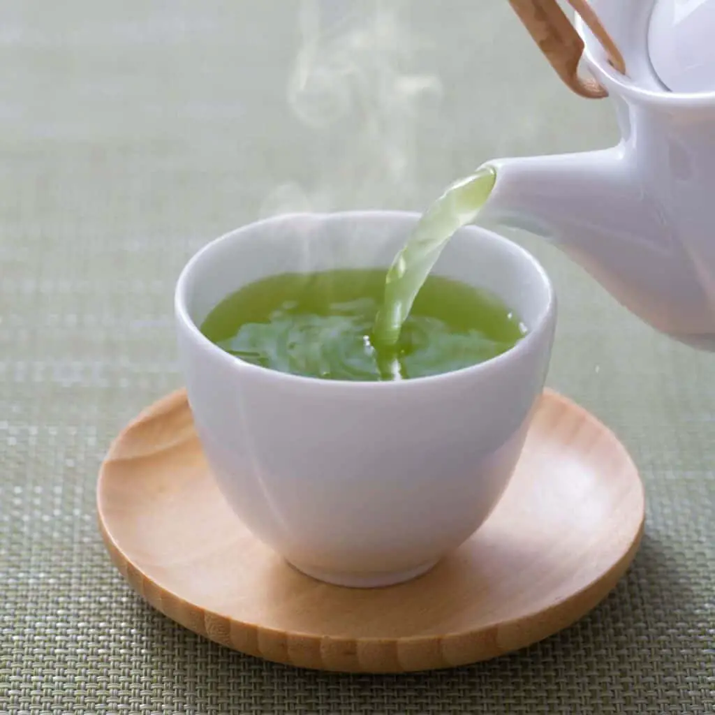 cana cu ceai verde